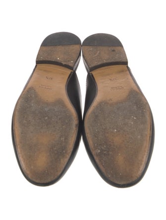 Gucci Horsebit Accent Leather Mules