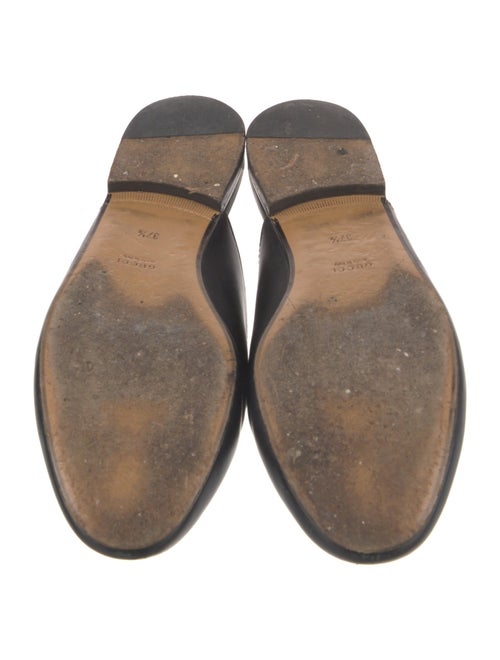 Gucci Horsebit Accent Leather Mules