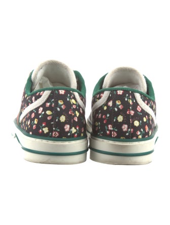 Gucci Web Accent Canvas Sneakers