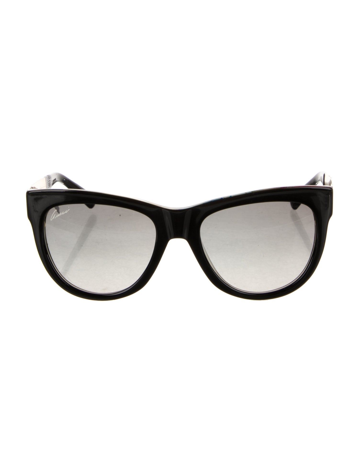 Gucci Web Accent Cat-Eye Sunglasses