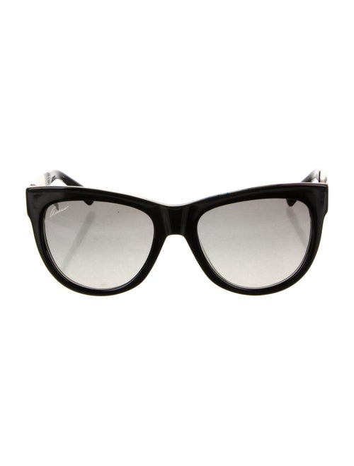 Gucci Web Accent Cat-Eye Sunglasses