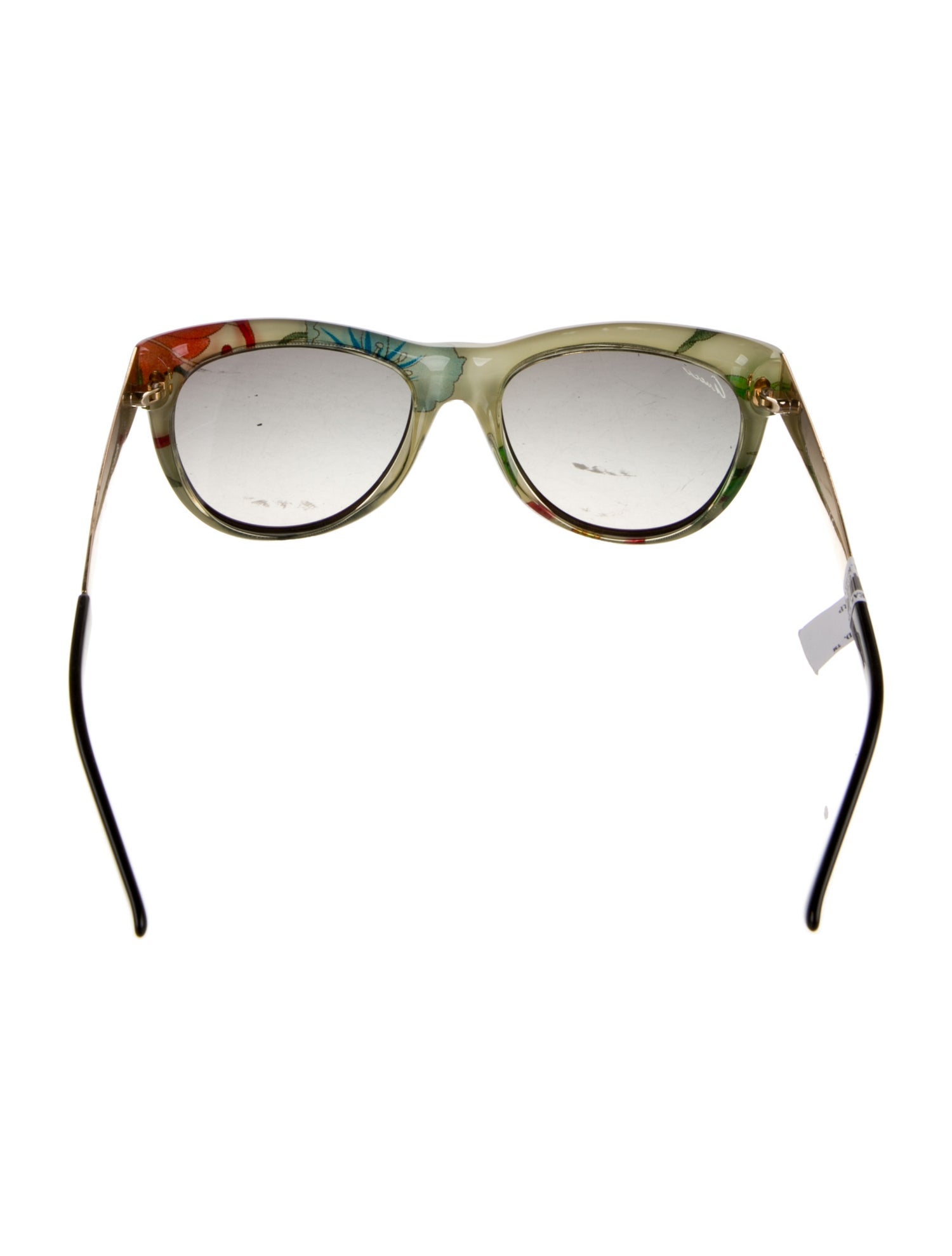 Gucci Web Accent Cat-Eye Sunglasses