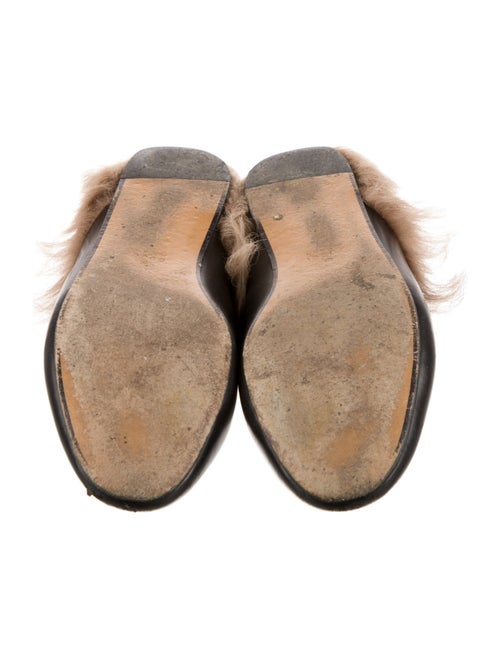 Gucci Horsebit Accent Leather Mules