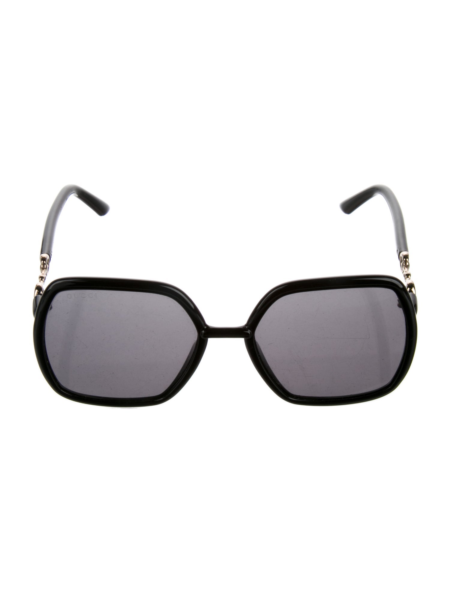 Gucci Horsebit Accent Oversize Sunglasses