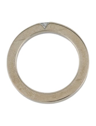 Gucci 18K Diamond Solitaire Cocktail Band