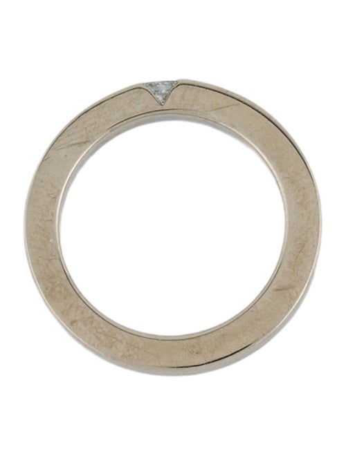 Gucci 18K Diamond Solitaire Cocktail Band