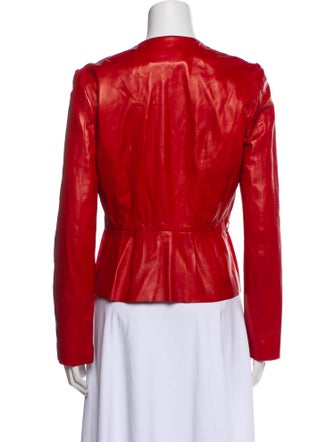 Gucci Leather Biker Jacket