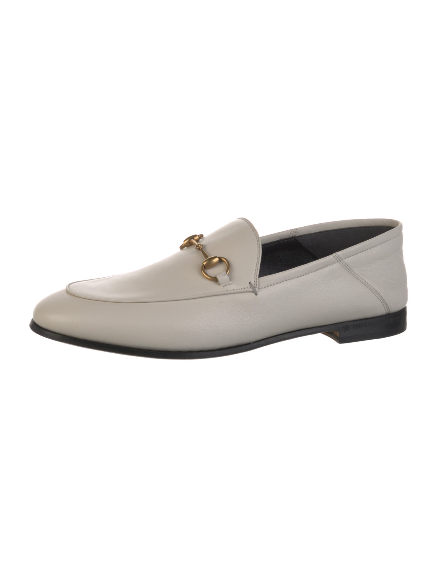 Gucci Horsebit Accent Leather Loafers