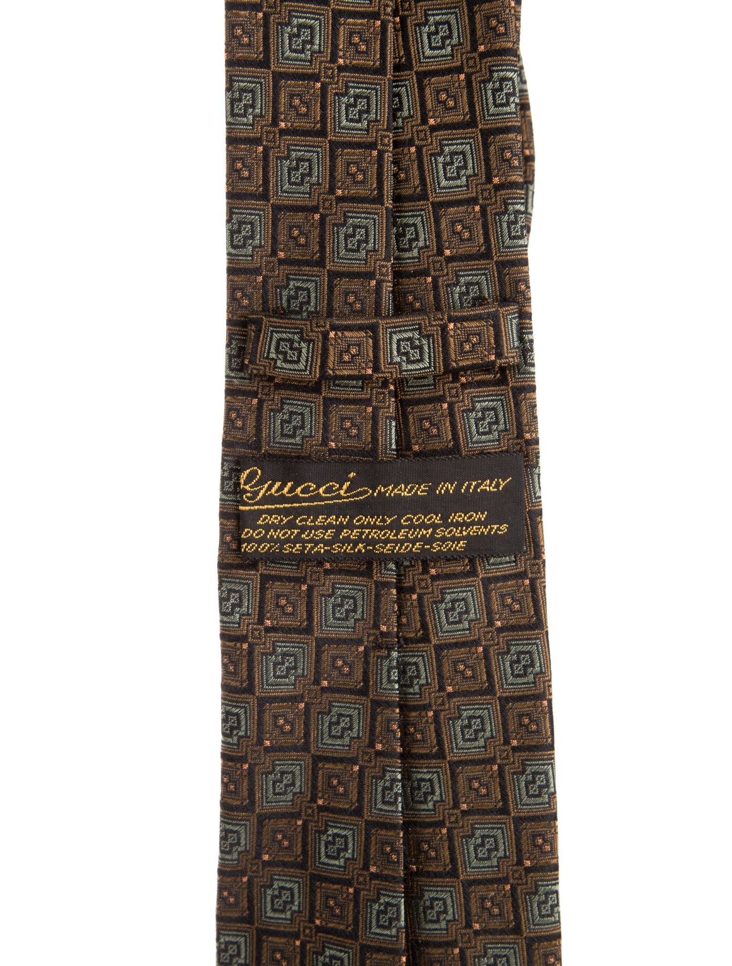 Gucci Silk Printed Tie