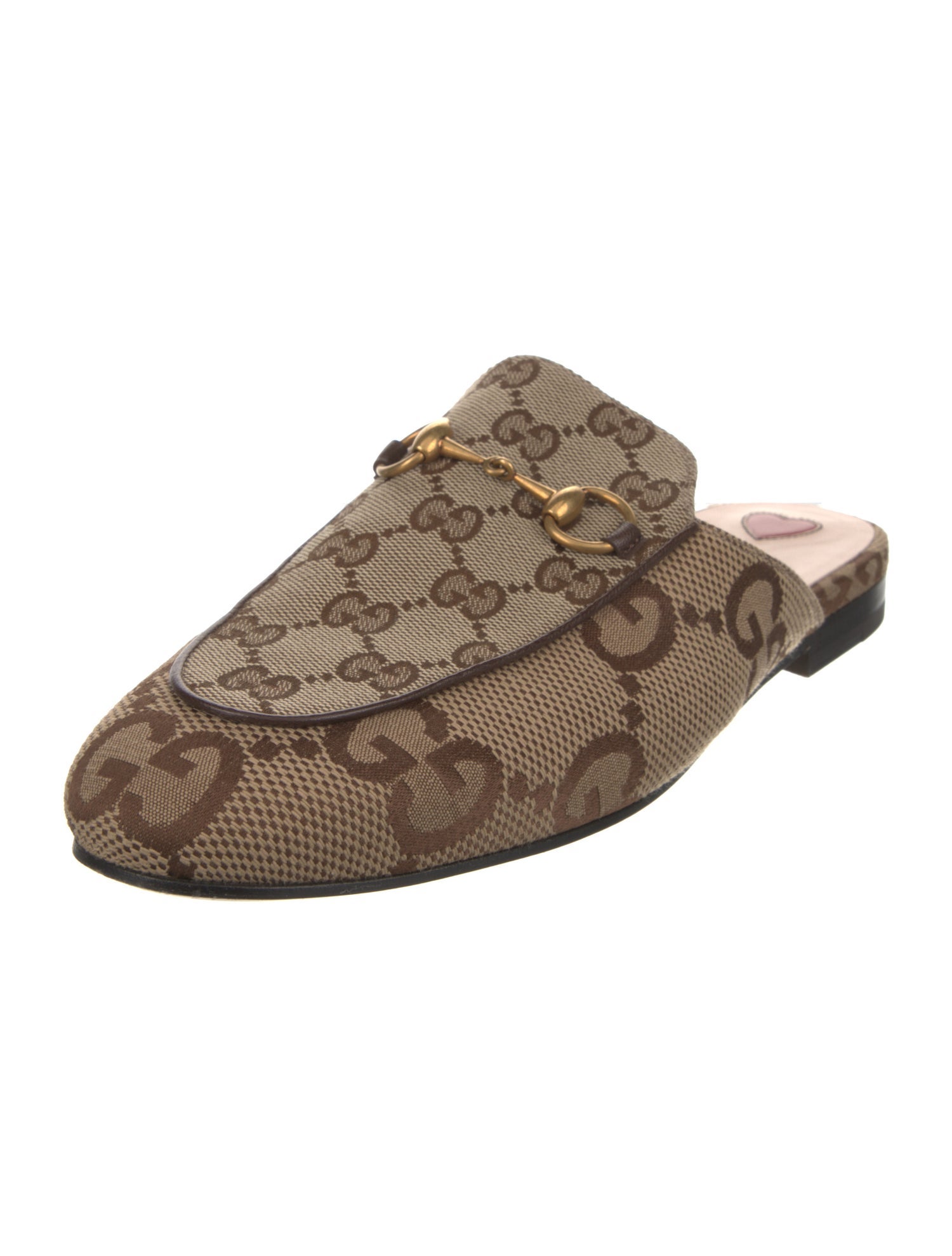 Gucci GG Canvas Canvas Mules