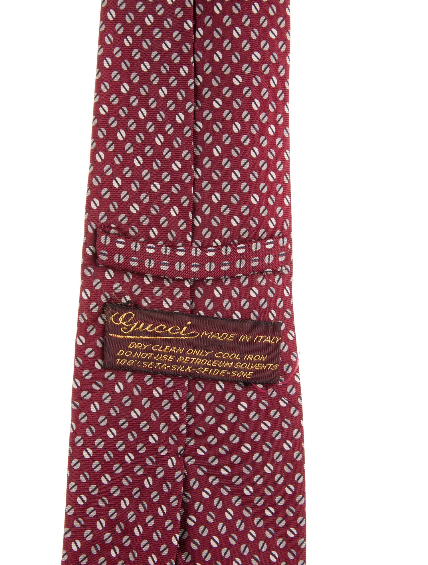 Gucci Silk Printed Tie