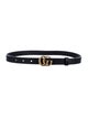 Gucci Marmont Thin Belt Double G Logo Belt