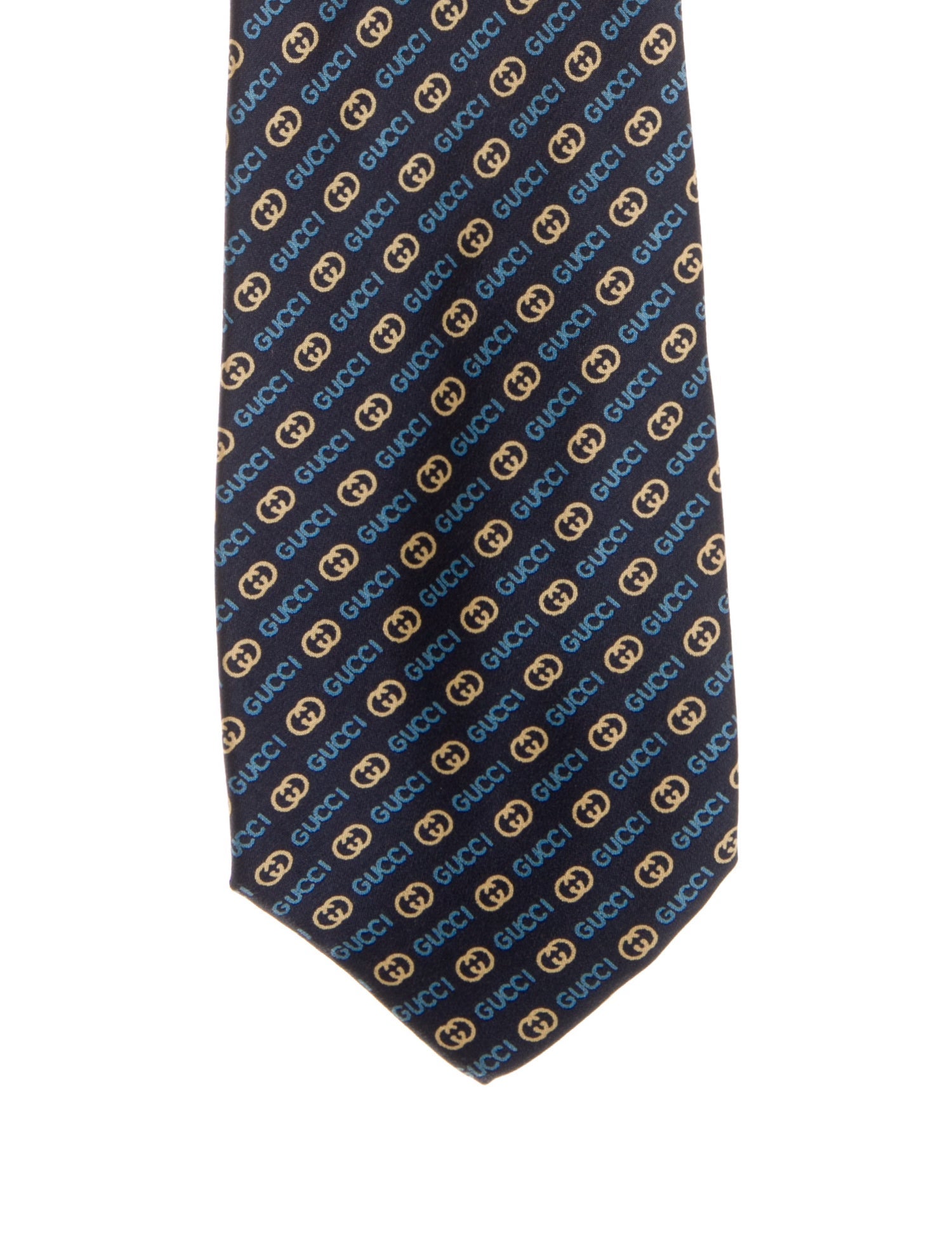 Gucci Logo Silk Tie