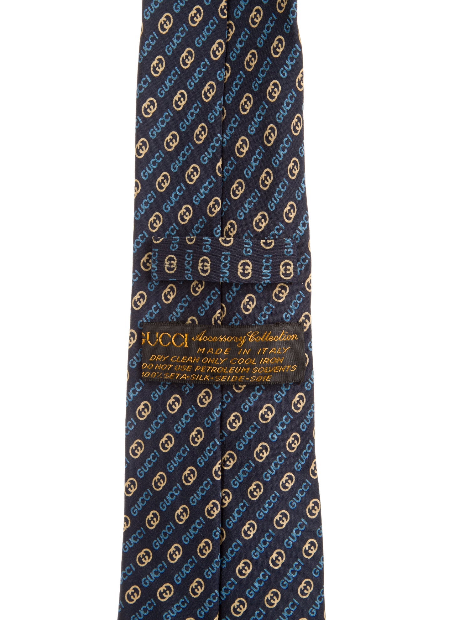 Gucci Logo Silk Tie