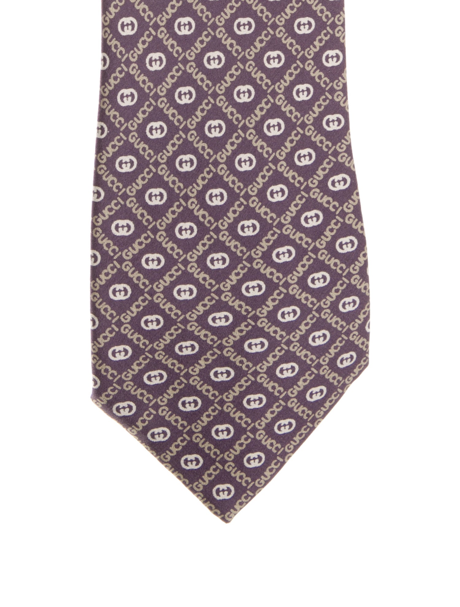 Gucci Logo Silk Tie