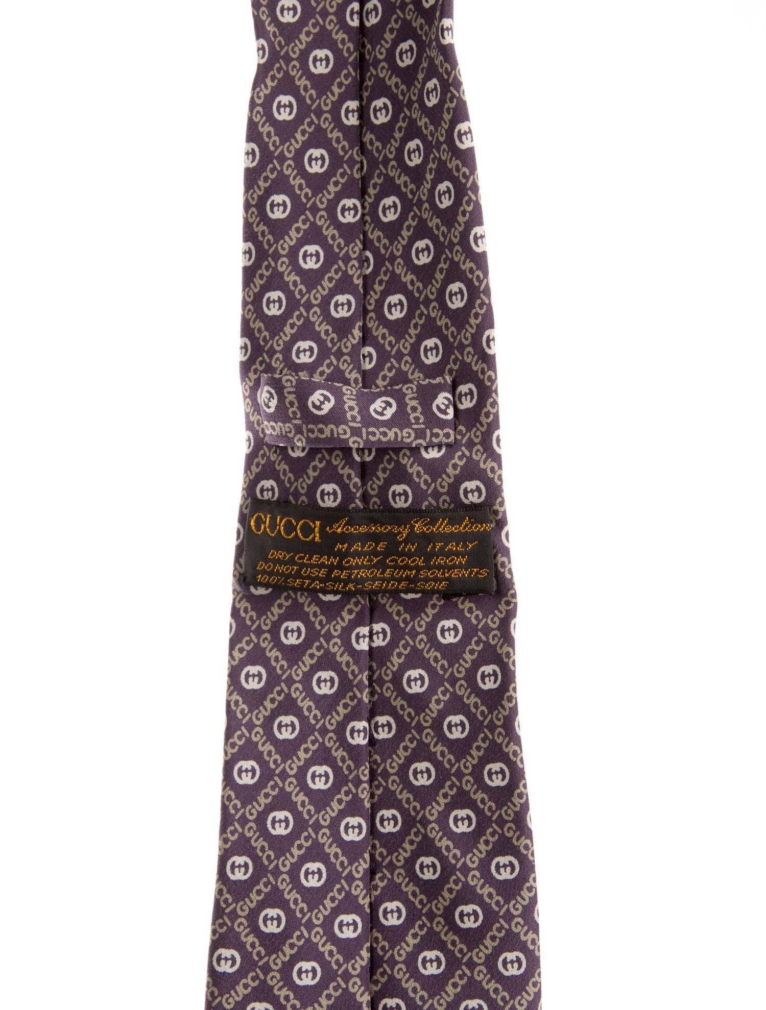 Gucci Logo Silk Tie