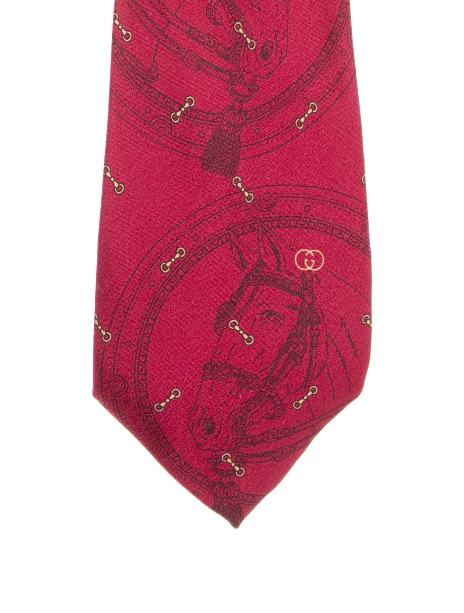Gucci Silk Printed Tie