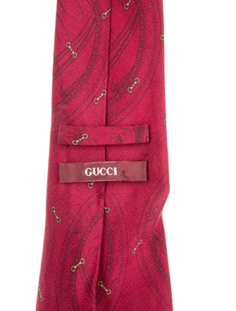 Gucci Silk Printed Tie