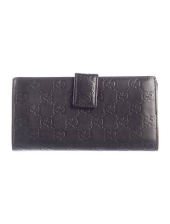 Gucci GG Signature Leather Continental Wallet