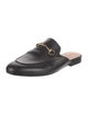 Gucci Horsebit Accent Leather Mules
