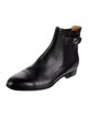 Gucci Interlocking G Logo Leather Chelsea Boots