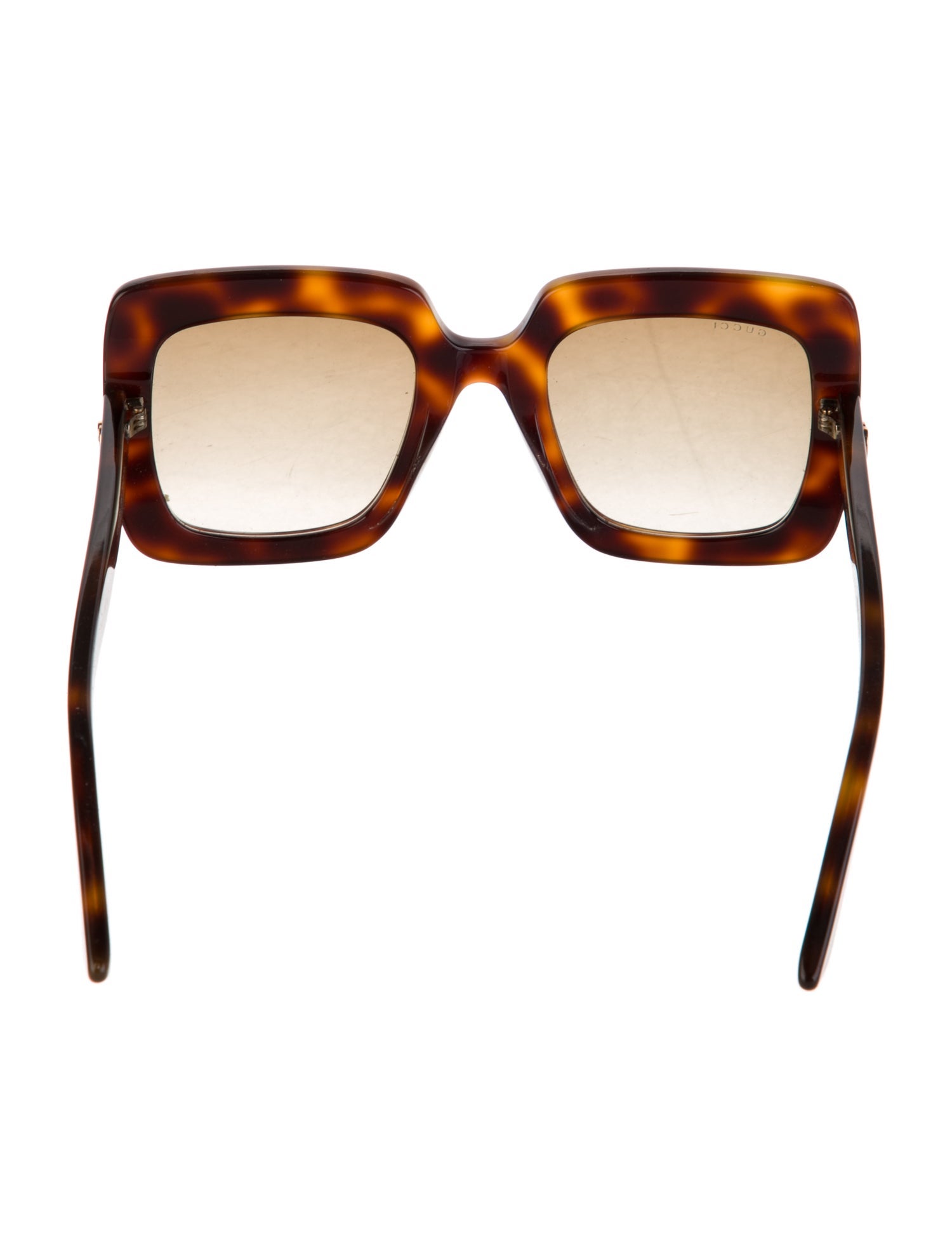 Gucci Interlocking G Logo Square Sunglasses