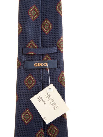 Gucci Silk Printed Tie