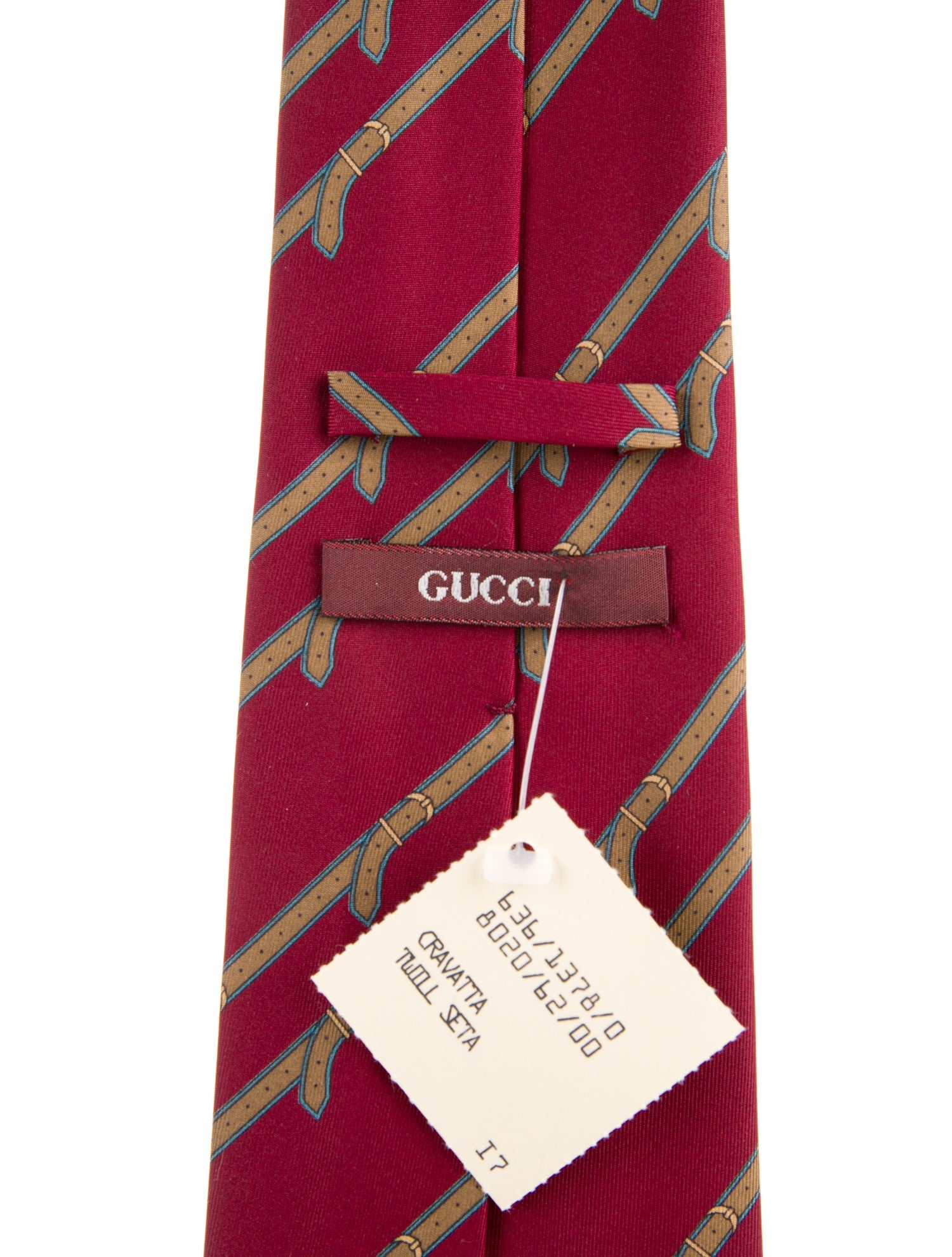 Gucci Silk Printed Tie
