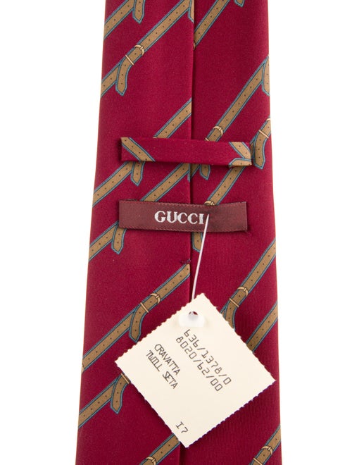 Gucci Silk Printed Tie