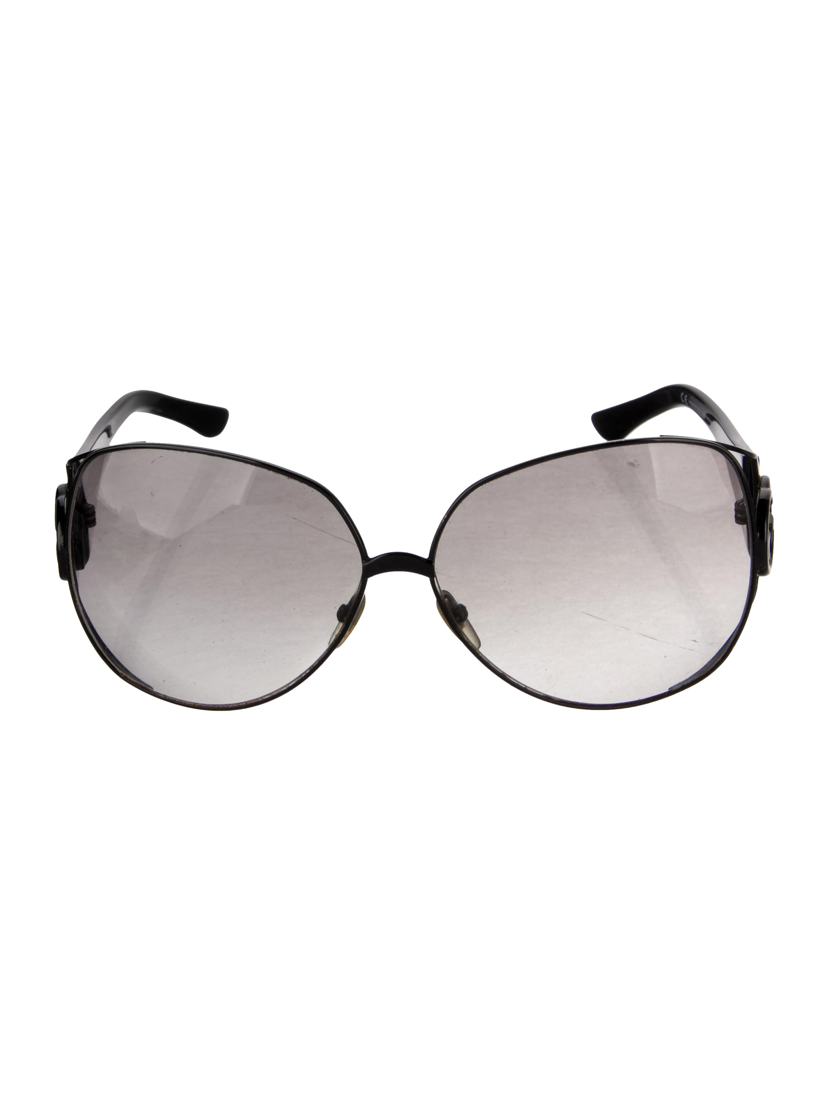 Gucci Interlocking G Logo Oversize Sunglasses