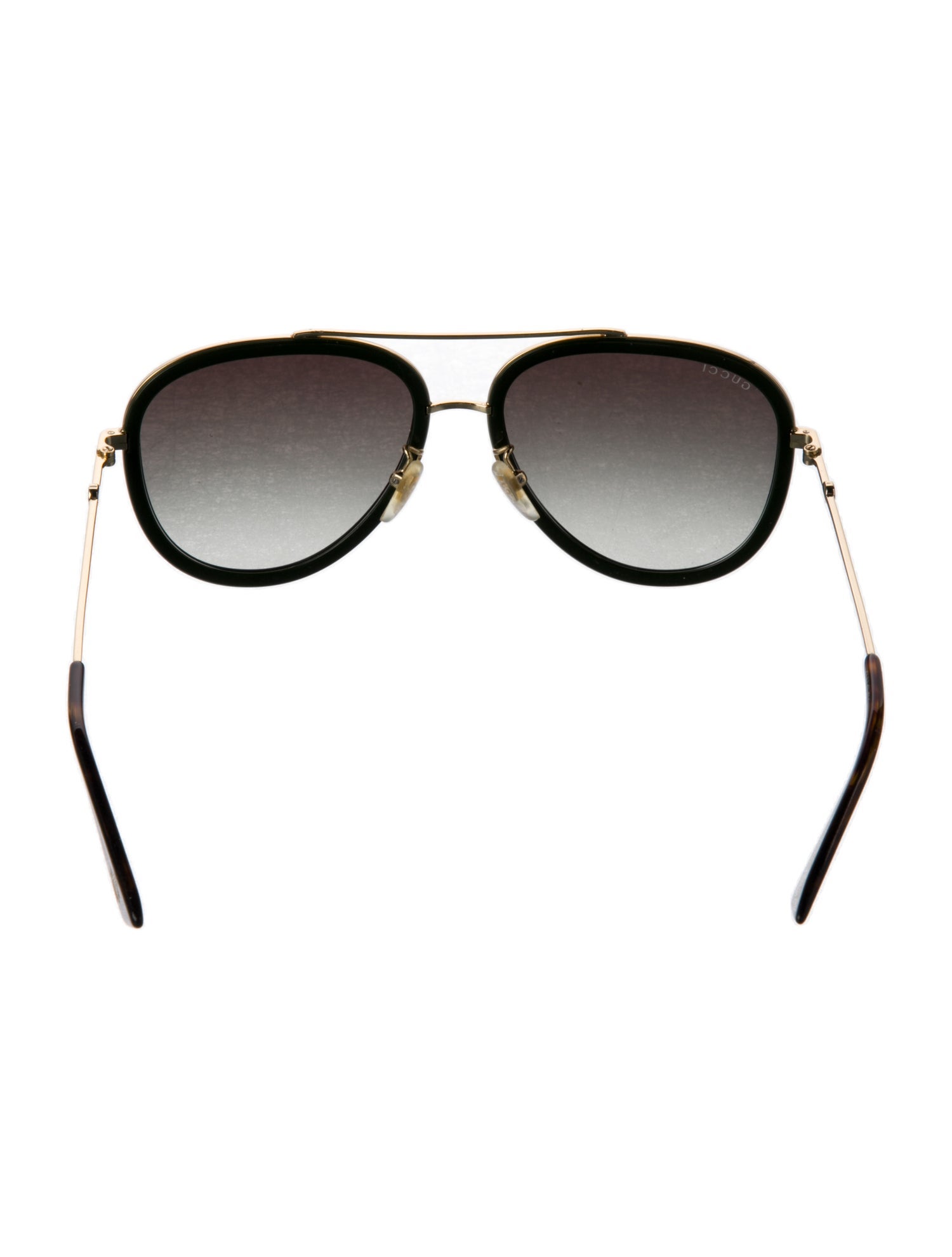 Gucci Web Accent Aviator Sunglasses