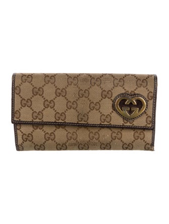 Gucci GG Canvas Canvas Continental Wallet