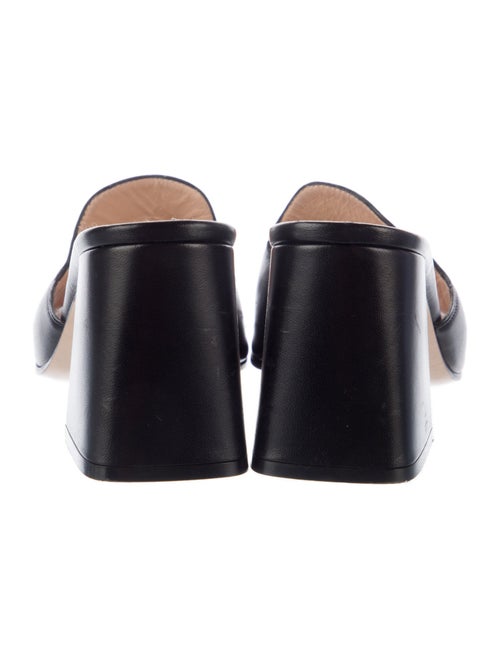 Gucci Horsebit Accent Leather Slides