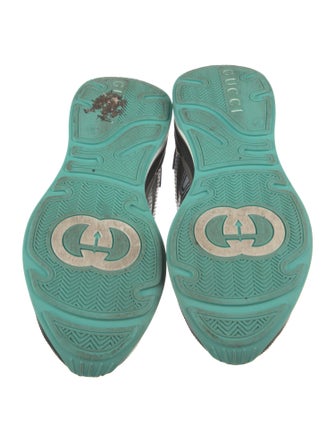 Gucci Mesh Printed Sneakers