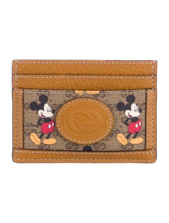Gucci x Disney Interlocking G Logo Card Holder