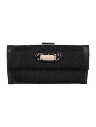 Gucci GG Supreme Leather Continental Wallet