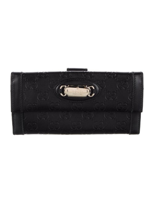 Gucci GG Supreme Leather Continental Wallet