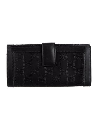 Gucci GG Supreme Leather Continental Wallet