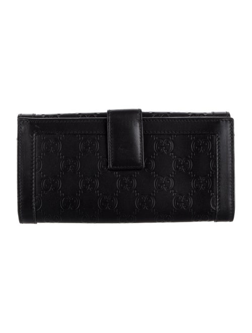 Gucci GG Supreme Leather Continental Wallet