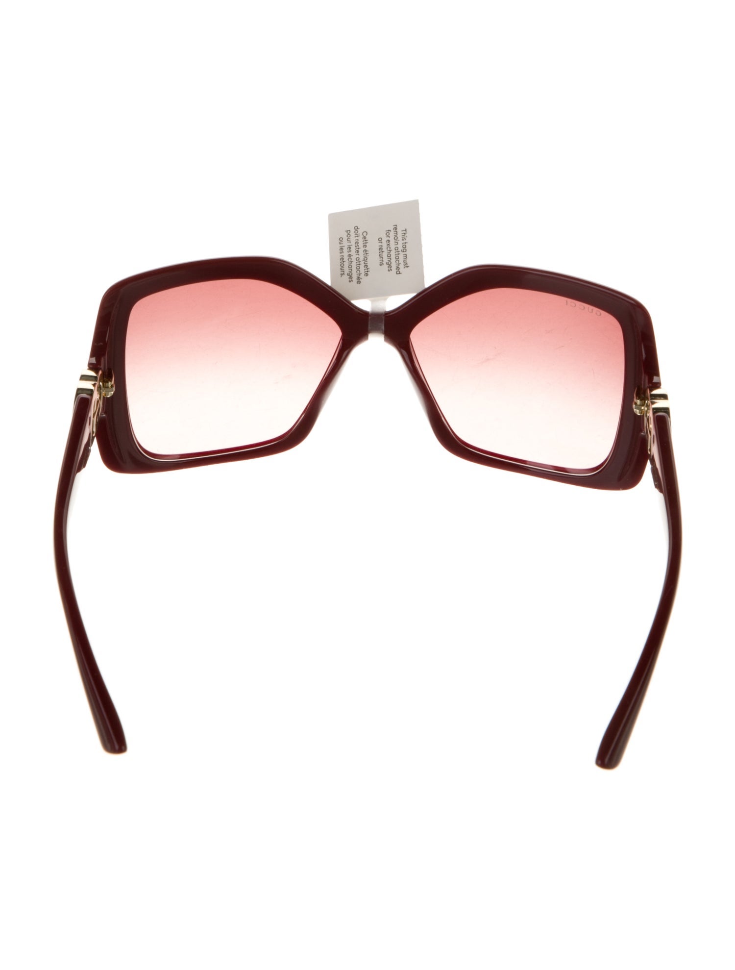 Gucci Interlocking G Logo Oversize Sunglasses