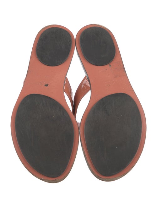 Gucci Interlocking G Logo Patent Leather Slides