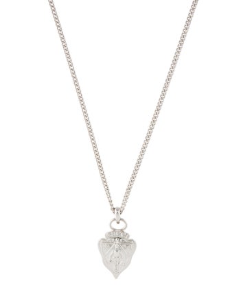 Gucci Knight Crest Pendant Necklace