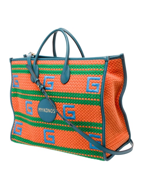 Gucci Canvas Weekender Bag