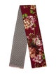 Gucci Floral Print Scarf