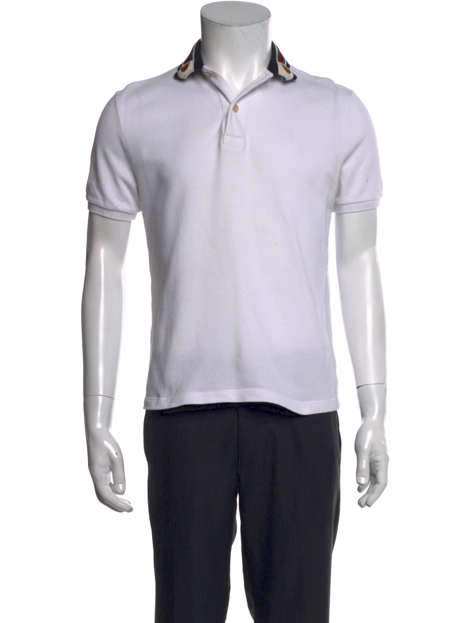 Gucci 2021 Web Accent Polo Shirt