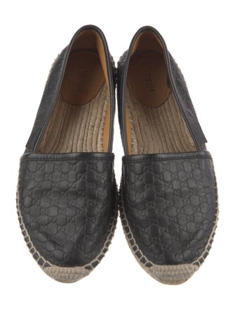 Gucci GG Signature Leather Espadrilles