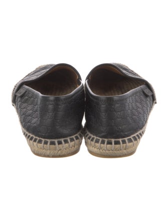 Gucci GG Signature Leather Espadrilles