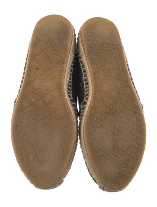 Gucci GG Signature Leather Espadrilles