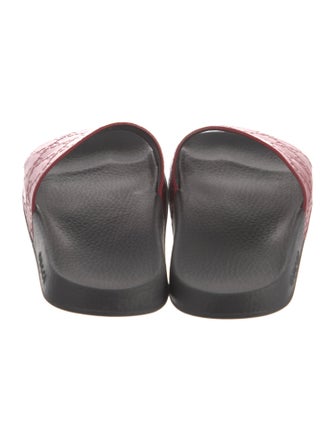 Gucci Leather Slides