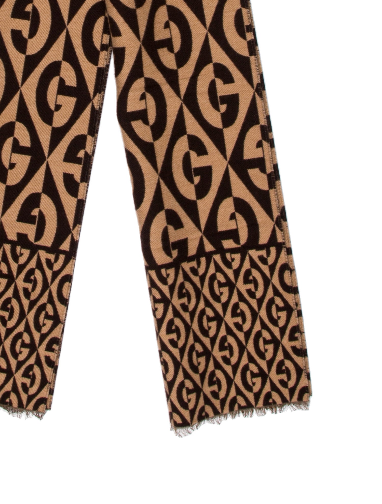 Gucci Wool Printed Scarf